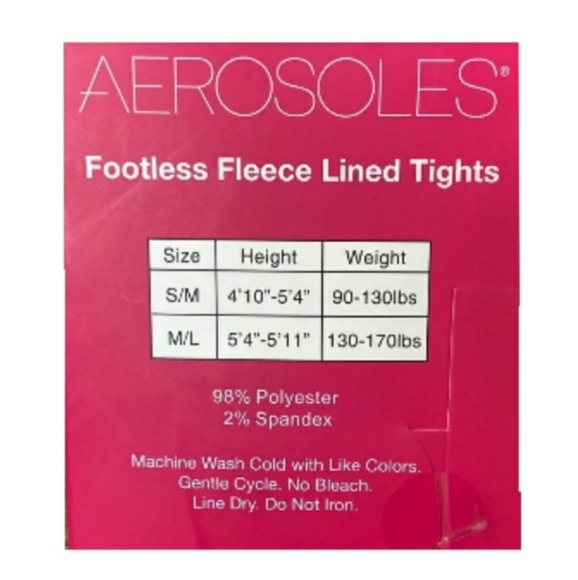 AEROSOLES Fleece Lined Leggings - Picture 7 of 8